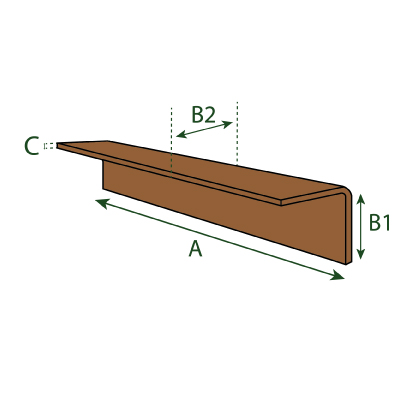 Standard Cardboard Edge Guard Technicial Specifications