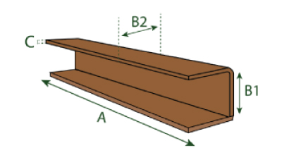 U Cardboard Edge Guard Technicial Specifications